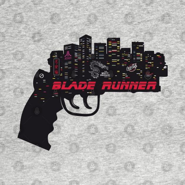 Blade runner movie art inspired by 2ToastDesign